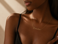 Collier personnalisé - cursive style