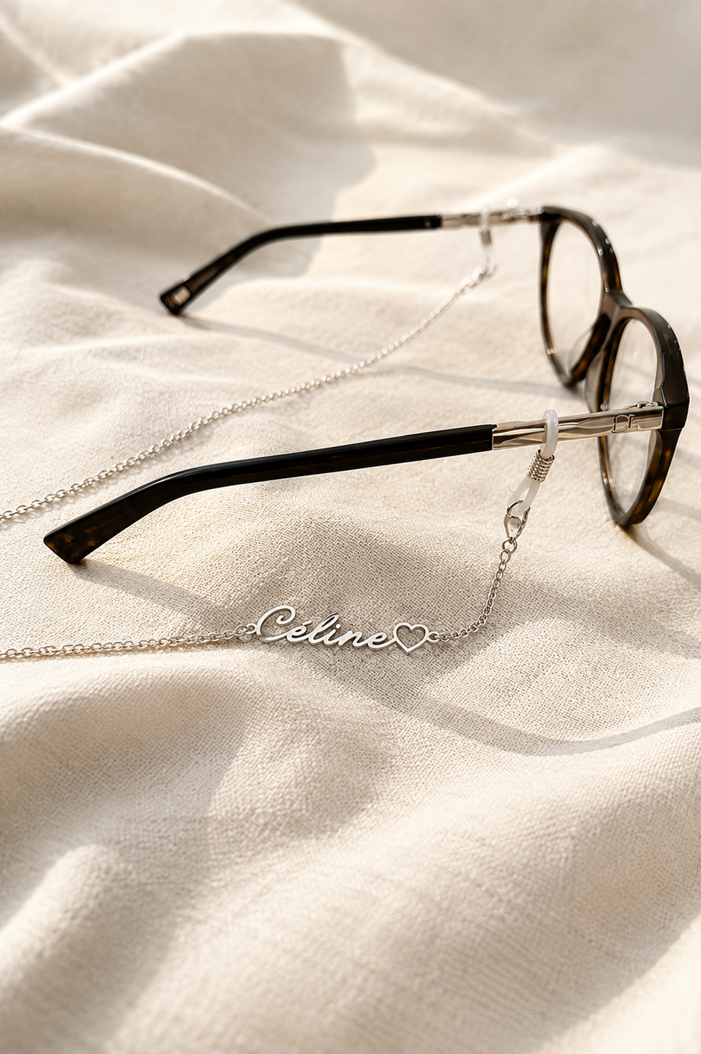 Chaîne à lunettes personnalisée