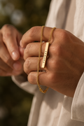 Collier barre signature