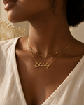 Collier personnalisé deux tours