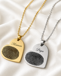 Collier Empreintes à graver