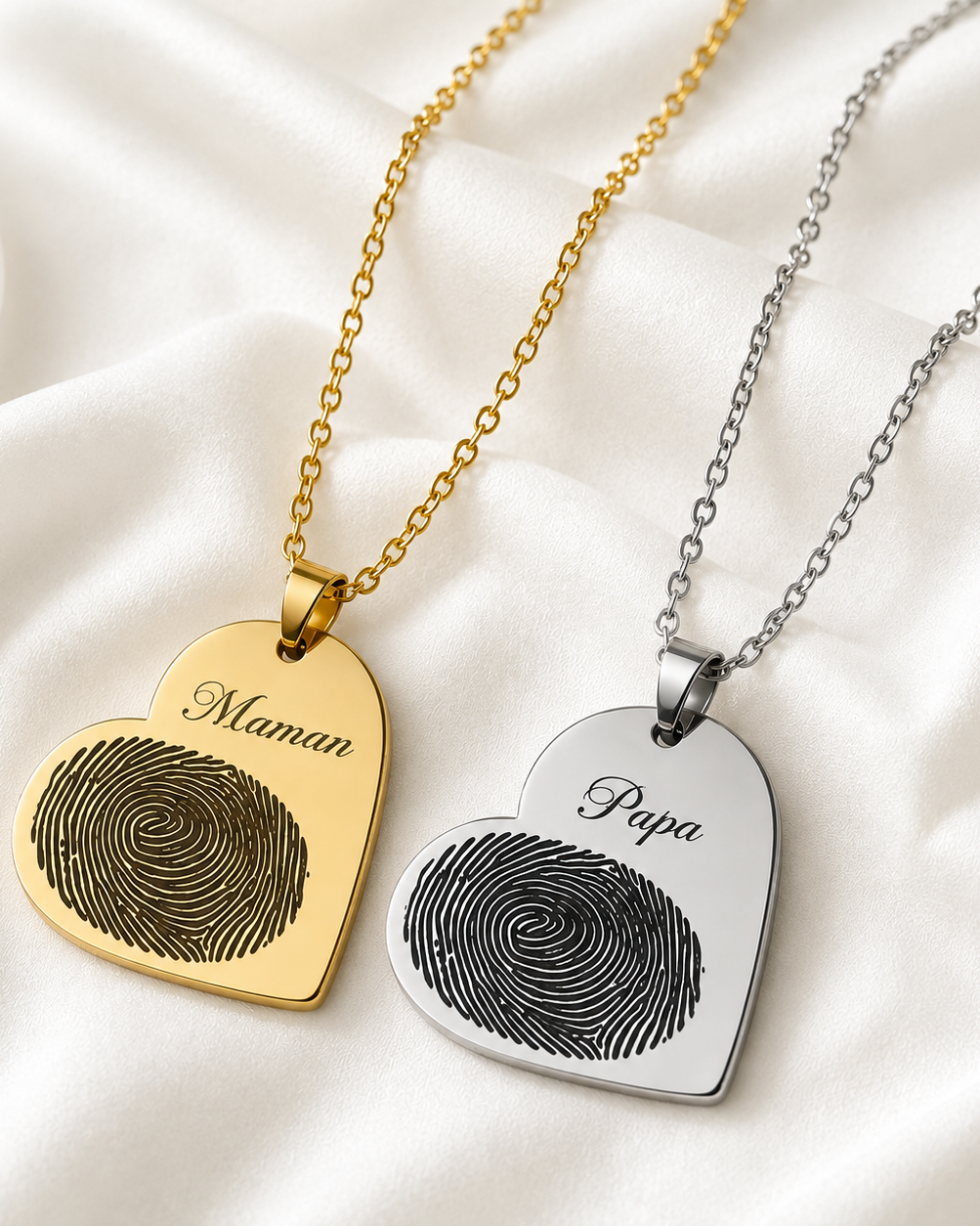 Collier Empreintes à graver